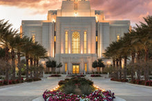 Load image into Gallery viewer, Gilbert Temple Glorified In Light Gallery Wrap

