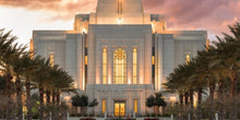 Load image into Gallery viewer, Gilbert Temple Glorified In Light Gallery Wrap
