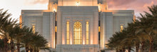 Load image into Gallery viewer, Gilbert Temple Glorified In Light Gallery Wrap
