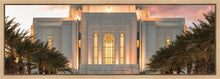 Load image into Gallery viewer, Gilbert Temple Glorified In Light Gallery Wrap
