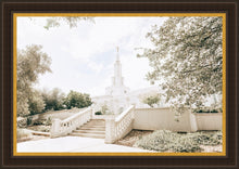 Load image into Gallery viewer, Sweet is the Work Sacramento California Temple Large Wall Art
