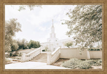 Load image into Gallery viewer, Sweet is the Work Sacramento California Temple Large Wall Art
