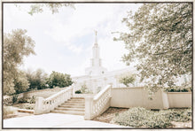 Load image into Gallery viewer, Sweet is the Work Sacramento California Temple Large Wall Art
