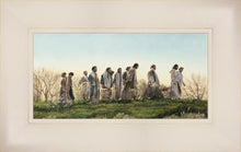 Load image into Gallery viewer, Without Purse or Scrip is a painting that depicts the 11 remaining apostles of Jesus Christ walking together doing missionary work - Liz Lemon Swindle | Havenlight | latter-day saint artwork
