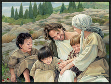 Load image into Gallery viewer, Let the Children Come Large Wall Art Gallery Wrap
