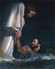 Load image into Gallery viewer, Against the Wind Free Picture of Christ Gallery Wrap
