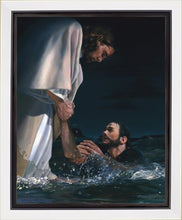 Load image into Gallery viewer, Against the Wind Free Picture of Christ Gallery Wrap
