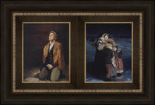 Load image into Gallery viewer, Of One Heart, Joseph In Liberty Jail is a painting that depicts Joseph Smith kneeling in prayer - Liz Lemon Swindle | Havenlight | latter-day saint artwork
