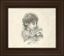 Load image into Gallery viewer, Young Jesus With Lamb Sketch
