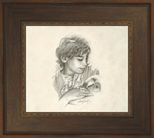 Load image into Gallery viewer, Young Jesus With Lamb Sketch
