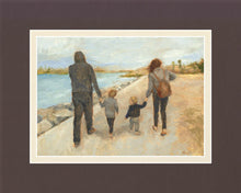 Load image into Gallery viewer, Family Walk On The Beach
