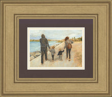 Load image into Gallery viewer, Family Walk On The Beach
