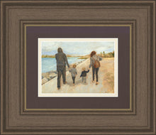 Load image into Gallery viewer, Family Walk On The Beach
