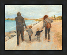 Load image into Gallery viewer, Family Walk On The Beach
