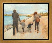 Load image into Gallery viewer, Family Walk On The Beach
