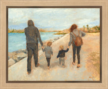 Load image into Gallery viewer, Family Walk On The Beach
