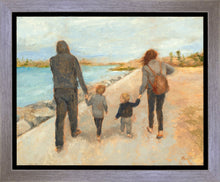 Load image into Gallery viewer, Family Walk On The Beach
