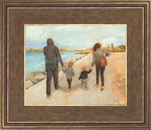 Load image into Gallery viewer, Family Walk On The Beach
