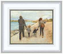 Load image into Gallery viewer, Family Walk On The Beach

