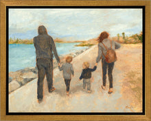 Load image into Gallery viewer, Family Walk On The Beach
