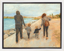 Load image into Gallery viewer, Family Walk On The Beach
