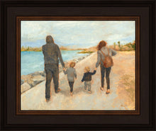 Load image into Gallery viewer, Family Walk On The Beach

