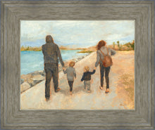 Load image into Gallery viewer, Family Walk On The Beach
