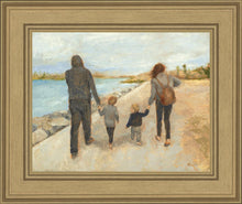 Load image into Gallery viewer, Family Walk On The Beach

