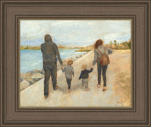 Load image into Gallery viewer, Family Walk On The Beach
