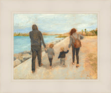 Load image into Gallery viewer, Family Walk On The Beach
