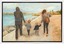 Load image into Gallery viewer, Family Walk On The Beach
