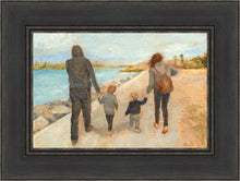 Load image into Gallery viewer, Family Walk On The Beach

