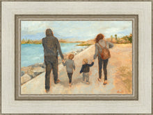Load image into Gallery viewer, Family Walk On The Beach
