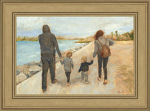 Load image into Gallery viewer, Family Walk On The Beach
