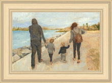 Load image into Gallery viewer, Family Walk On The Beach
