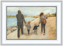 Load image into Gallery viewer, Family Walk On The Beach
