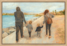 Load image into Gallery viewer, Family Walk On The Beach
