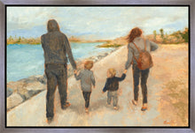 Load image into Gallery viewer, Family Walk On The Beach
