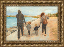 Load image into Gallery viewer, Family Walk On The Beach

