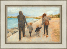 Load image into Gallery viewer, Family Walk On The Beach

