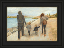 Load image into Gallery viewer, Family Walk On The Beach
