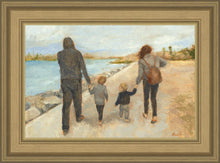 Load image into Gallery viewer, Family Walk On The Beach

