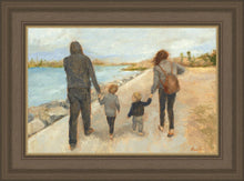 Load image into Gallery viewer, Family Walk On The Beach
