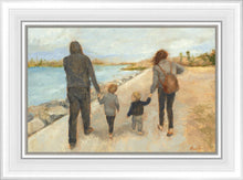 Load image into Gallery viewer, Family Walk On The Beach
