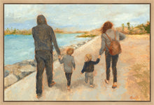 Load image into Gallery viewer, Family Walk On The Beach
