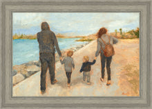 Load image into Gallery viewer, Family Walk On The Beach
