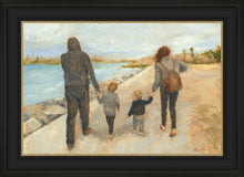 Load image into Gallery viewer, Family Walk On The Beach
