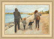 Load image into Gallery viewer, Family Walk On The Beach
