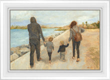 Load image into Gallery viewer, Family Walk On The Beach
