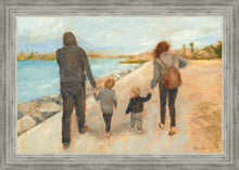 Load image into Gallery viewer, Family Walk On The Beach
